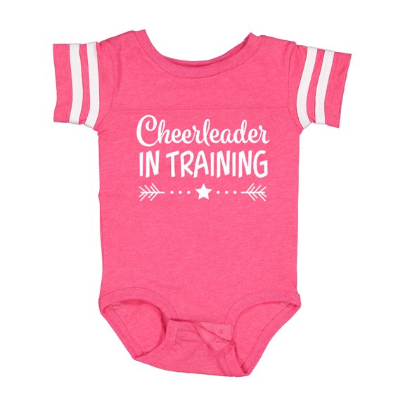 Inktastic Cheerleader in Training Boys or Girls Baby Bodysuit