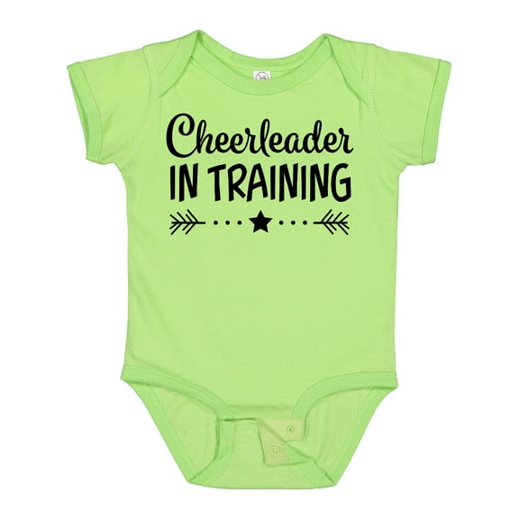 Inktastic Cheerleader in Training Boys or Girls Baby Bodysuit