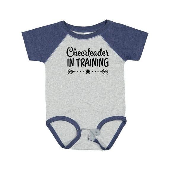 Inktastic Cheerleader in Training Boys or Girls Baby Bodysuit