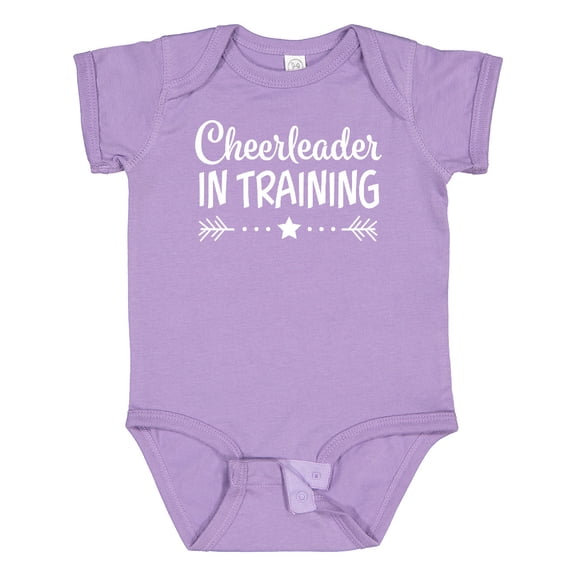 Inktastic Cheerleader in Training Boys or Girls Baby Bodysuit