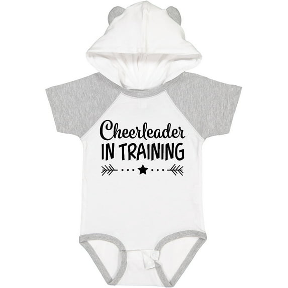 Inktastic Cheerleader in Training Boys or Girls Baby Bodysuit