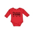 thumbnail image 1 of Inktastic Cheerleader in Training Boys or Girls Long Sleeve Baby Bodysuit, 1 of 5