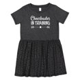 thumbnail image 1 of Inktastic Cheerleader in Training Girls Toddler Dress, 1 of 5