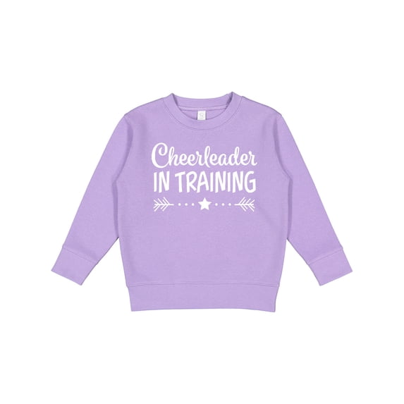 Inktastic Cheerleader in Training Toddler Sweatshirt