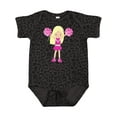 thumbnail image 1 of Inktastic Cheerleaders, Cute Girl, Blonde Hair, Cheerleading Girls Baby Bodysuit, 1 of 5
