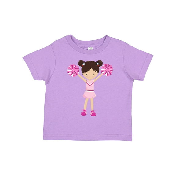 Inktastic Cheerleaders, Cute Girl, Brown Hair, Cheerleading Girls Toddler T-Shirt