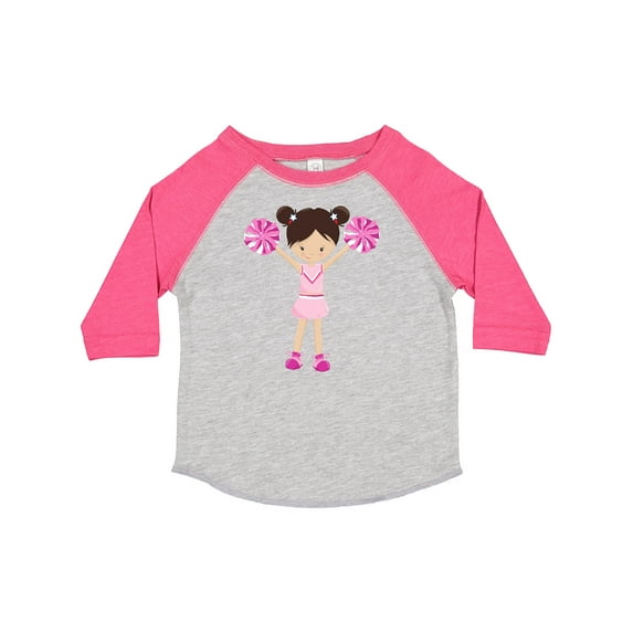 Inktastic Cheerleaders, Cute Girl, Brown Hair, Cheerleading Girls Toddler T-Shirt