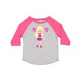 thumbnail image 1 of Inktastic Cheerleaders, Girl With Blonde Hair, Pink Uniform Girls Toddler T-Shirt, 1 of 5