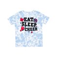 thumbnail image 1 of Inktastic Cheerleading Eat Sleep Cheer Girls Toddler T-Shirt, 1 of 5