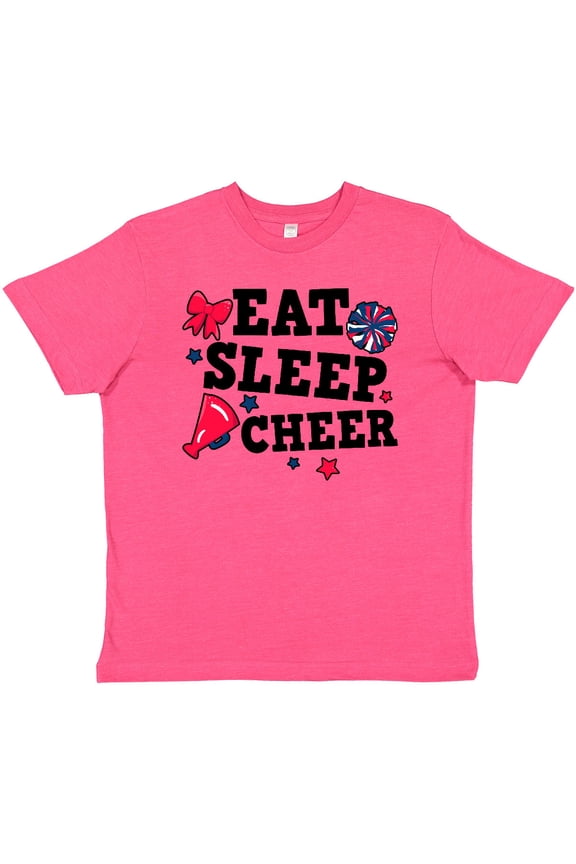 Cheerleading Eat Sleep Cheer Youth T-Shirt