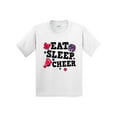 thumbnail image 1 of Inktastic Cheerleading Eat Sleep Cheer Youth T-Shirt, 1 of 5