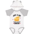 thumbnail image 1 of Inktastic Cheese Lover Kids Boys or Girls Baby Bodysuit, 1 of 5