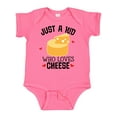 thumbnail image 1 of Inktastic Cheese Lover Kids Boys or Girls Baby Bodysuit, 1 of 5
