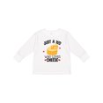 thumbnail image 1 of Inktastic Cheese Lover Kids Boys or Girls Long Sleeve Toddler T-Shirt, 1 of 5