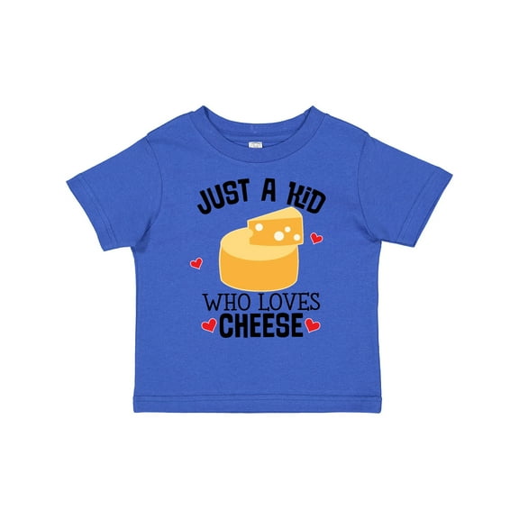 Inktastic Cheese Lover Kids Boys or Girls Toddler T-Shirt