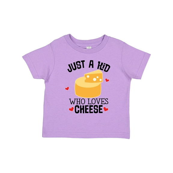 Inktastic Cheese Lover Kids Boys or Girls Toddler T-Shirt