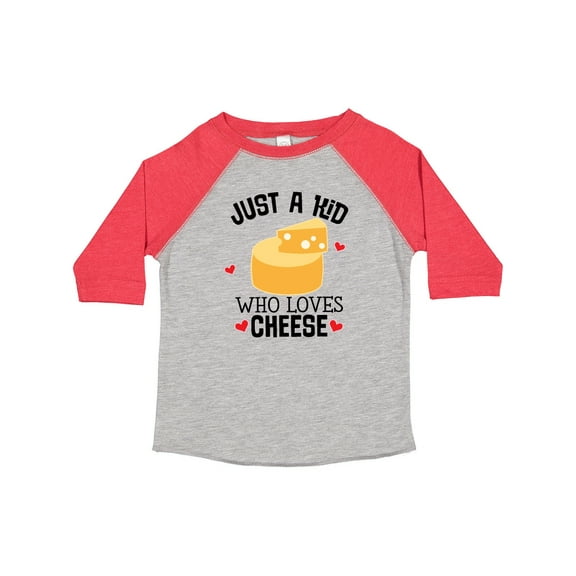 Inktastic Cheese Lover Kids Boys or Girls Toddler T-Shirt