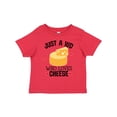 thumbnail image 1 of Inktastic Cheese Lover Kids Boys or Girls Toddler T-Shirt, 1 of 5