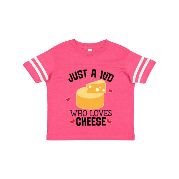Inktastic Cheese Lover Kids Boys or Girls Toddler T-Shirt
