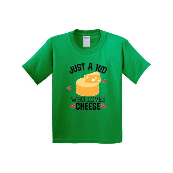 Inktastic Cheese Lover Kids Youth T-Shirt