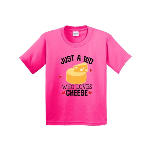 Inktastic Cheese Lover Kids Youth T-Shirt
