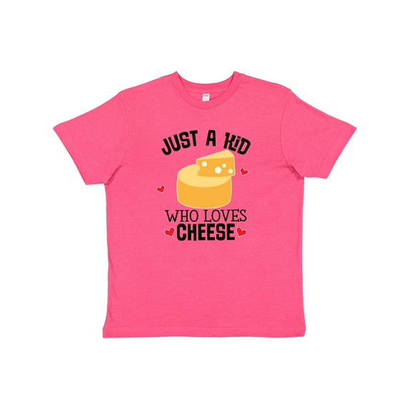 Inktastic Cheese Lover Kids Youth T-Shirt