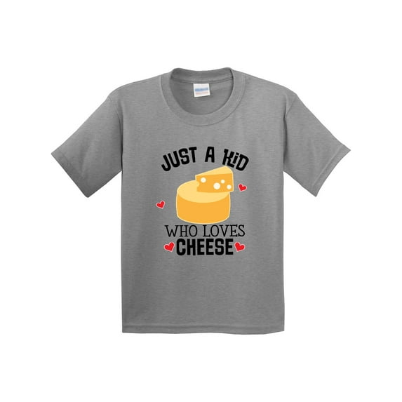 Inktastic Cheese Lover Kids Youth T-Shirt
