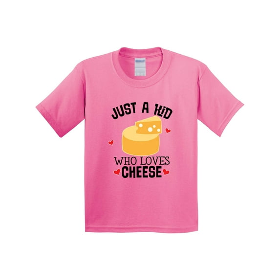 Inktastic Cheese Lover Kids Youth T-Shirt