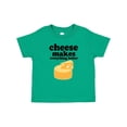 thumbnail image 1 of Inktastic Cheese Makes Everything Better Boys or Girls Baby T-Shirt, 1 of 5