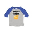 thumbnail image 1 of Inktastic Cheese Makes Everything Better Boys or Girls Toddler T-Shirt, 1 of 5