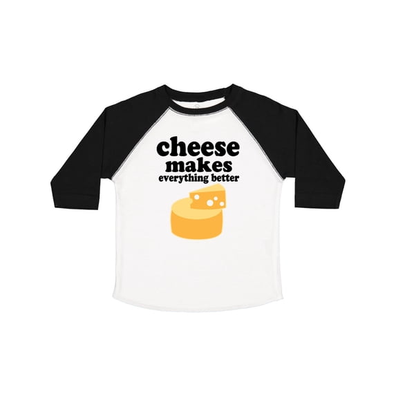 Inktastic Cheese Makes Everything Better Boys or Girls Toddler T-Shirt