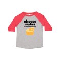 thumbnail image 1 of Inktastic Cheese Makes Everything Better Boys or Girls Toddler T-Shirt, 1 of 5