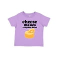 thumbnail image 1 of Inktastic Cheese Makes Everything Better Boys or Girls Toddler T-Shirt, 1 of 5