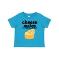 thumbnail image 1 of Inktastic Cheese Makes Everything Better Boys or Girls Toddler T-Shirt, 1 of 5