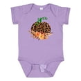 thumbnail image 1 of Inktastic Cheetah Print Pretty Pumpkin with Fall Leaves Boys or Girls Baby Bodysuit, 1 of 5