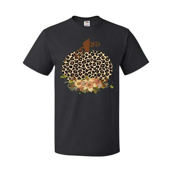 Inktastic Cheetah Print Pumpkin T-Shirt