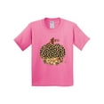 thumbnail image 1 of Inktastic Cheetah Print Pumpkin Youth T-Shirt, 1 of 5