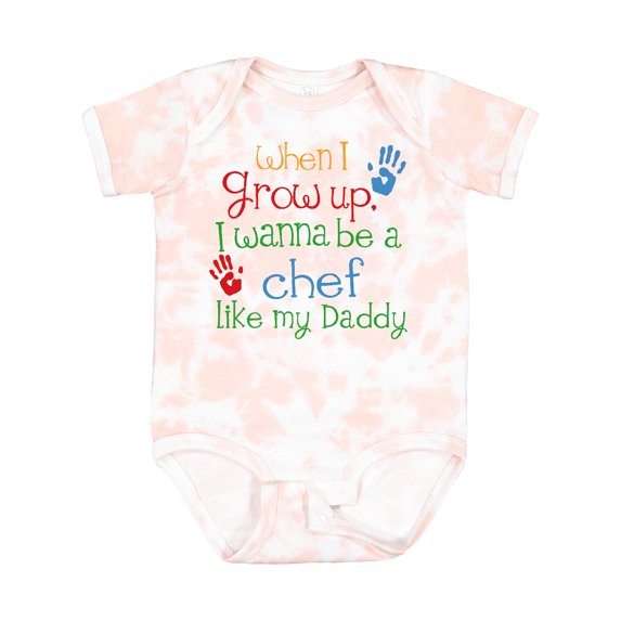 Inktastic Chef Like Daddy Boys or Girls Baby Bodysuit