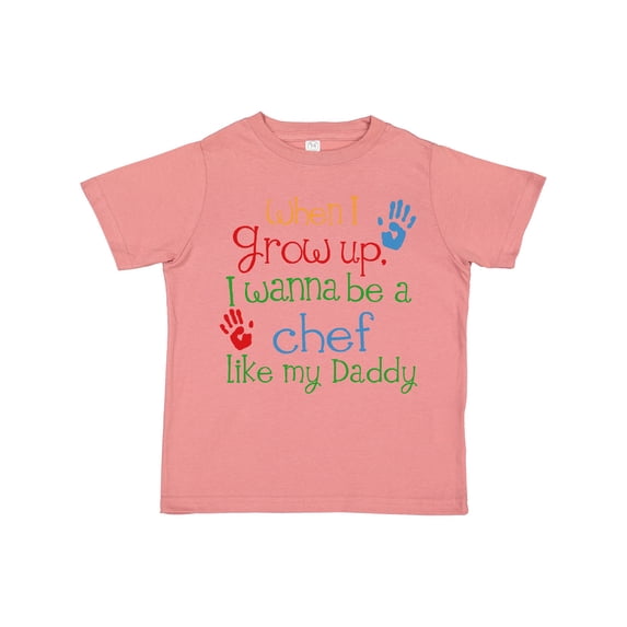 Inktastic Chef like Daddy Boys or Girls Toddler T-Shirt