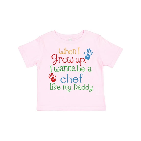 Inktastic Chef like Daddy Boys or Girls Toddler T-Shirt