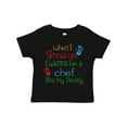 thumbnail image 1 of Inktastic Chef like Daddy Boys or Girls Toddler T-Shirt, 1 of 5