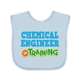 thumbnail image 1 of Inktastic Chemical Engineer in Training Boys or Girls Baby Bib, 1 of 4