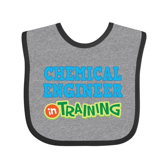 Inktastic Chemical Engineer in Training Boys or Girls Baby Bib
