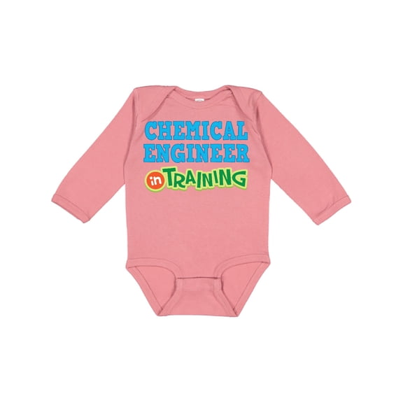 Inktastic Chemical Engineer in Training Boys or Girls Long Sleeve Baby Bodysuit