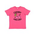 thumbnail image 1 of Inktastic Cherry Vibes Only Retro Youth T-Shirt, 1 of 5