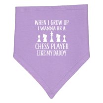 Inktastic Chess Player Childs Game Baby Bandana Bib