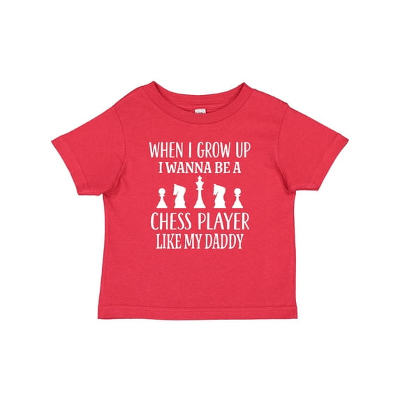 Inktastic Chess Player Childs Game Boys or Girls Baby T-Shirt