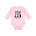 thumbnail image 1 of Inktastic Chess Player Game Boys or Girls Long Sleeve Baby Bodysuit, 1 of 5