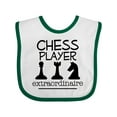 thumbnail image 1 of Inktastic Chess Player Game Gifts Boys or Girls Baby Bib, 1 of 4