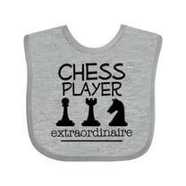 Inktastic Chess Player Game Gifts Boys or Girls Baby Bib
